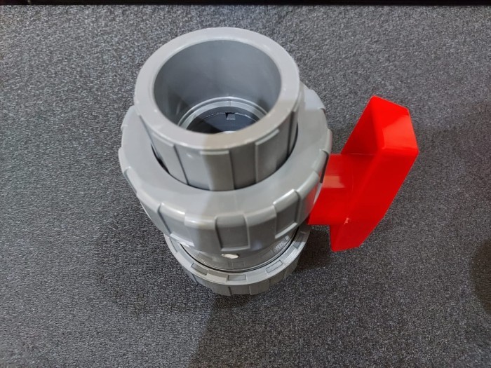 Ball Valve PVC - Katup Pipa Kolam Renang